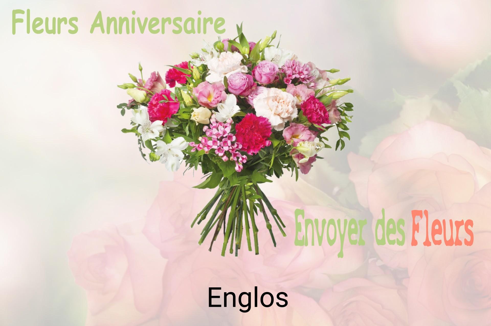Bouquet de fleurs d’anniversaire livré à Englos